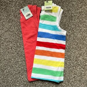 Kids Pocket Tank set by Primary - Size 2-3